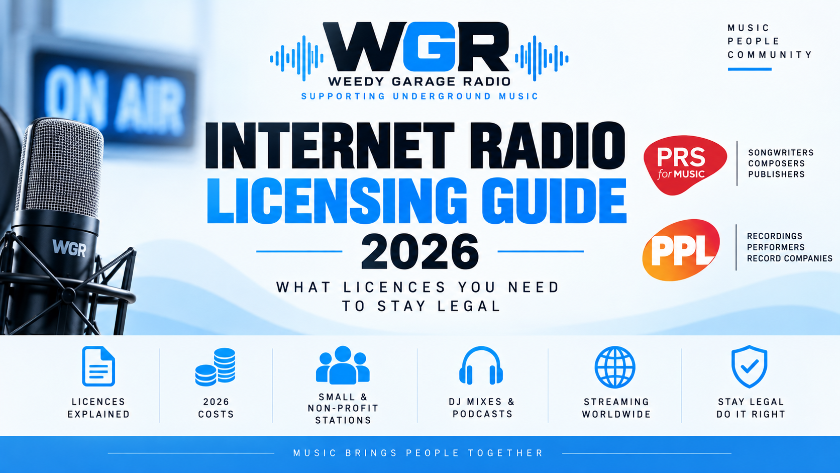 Internet Radio Licensing Guide: What Licences You Need in 2026